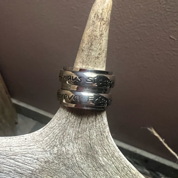 Best Friend Rings, Forever Rings  Sz 7 - - Picture 2 of 2